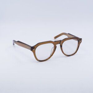 Valentino V-TALE II VLX-139C Eyeglasses Transparent Brown 52mm Aviator Frame
